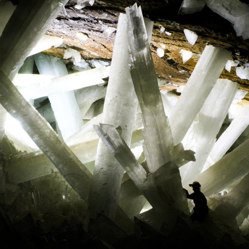 Travel Writing Giant Naica cave crystals 